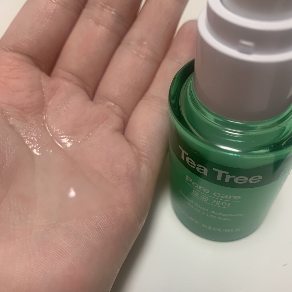 グッドスキンエッセンス（ティーツリー）/ネイチャーリパブリック/美容液を使ったクチコミ（2枚目）