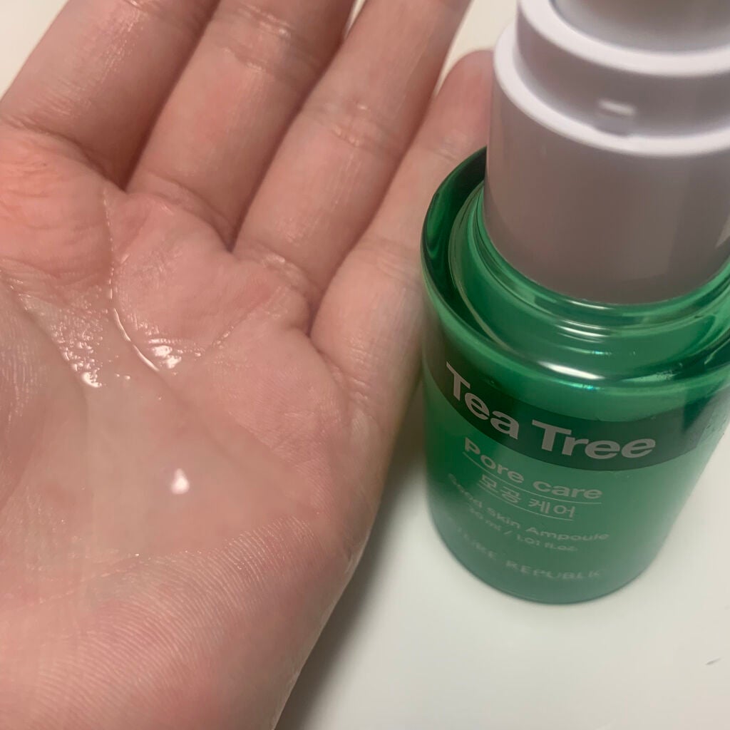 グッドスキンエッセンス(ティーツリー)/ネイチャーリパブリック/美容液を使ったクチコミ(2枚目)