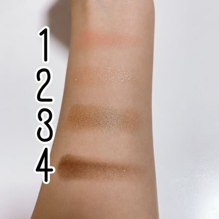 バレンタインボックスミニ/VAVI MELLO/アイシャドウパレットを使ったクチコミ(3枚目)