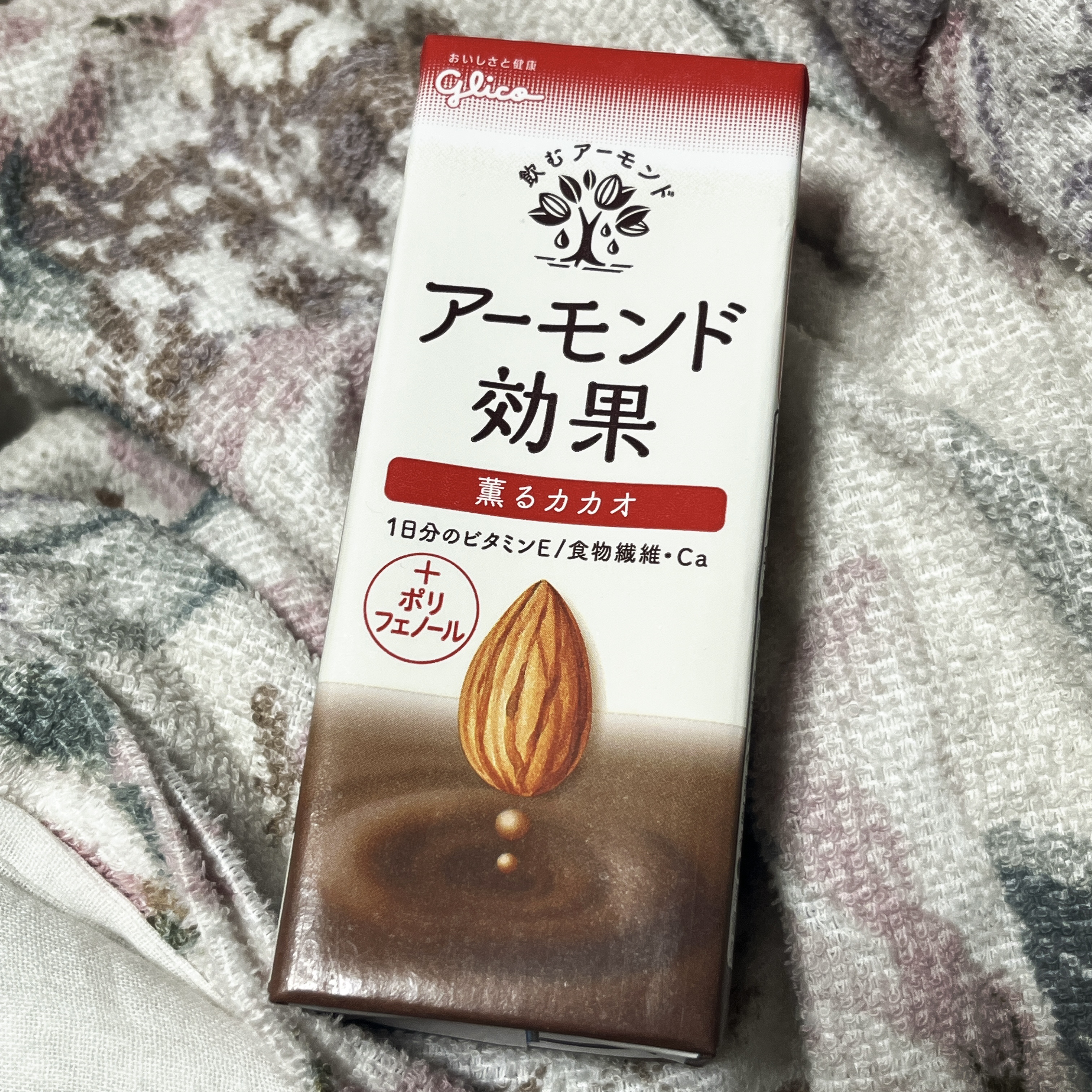 アーモンド効果 オリジナル 200ml/グリコ/オーツ・アーモンドミルクを使ったクチコミ（2枚目）