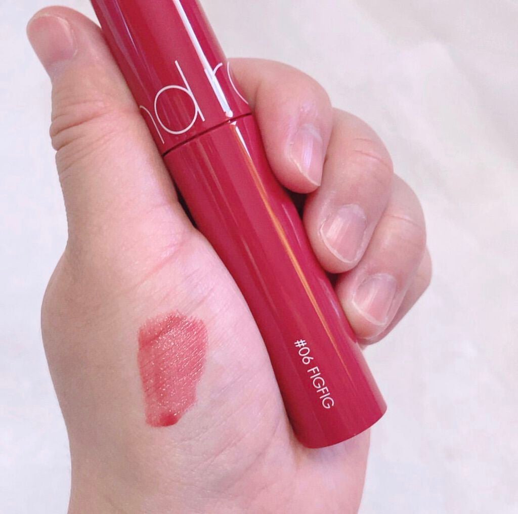 ジューシーラスティングティント/rom&nd/リップティントを使ったクチコミ(2枚目)