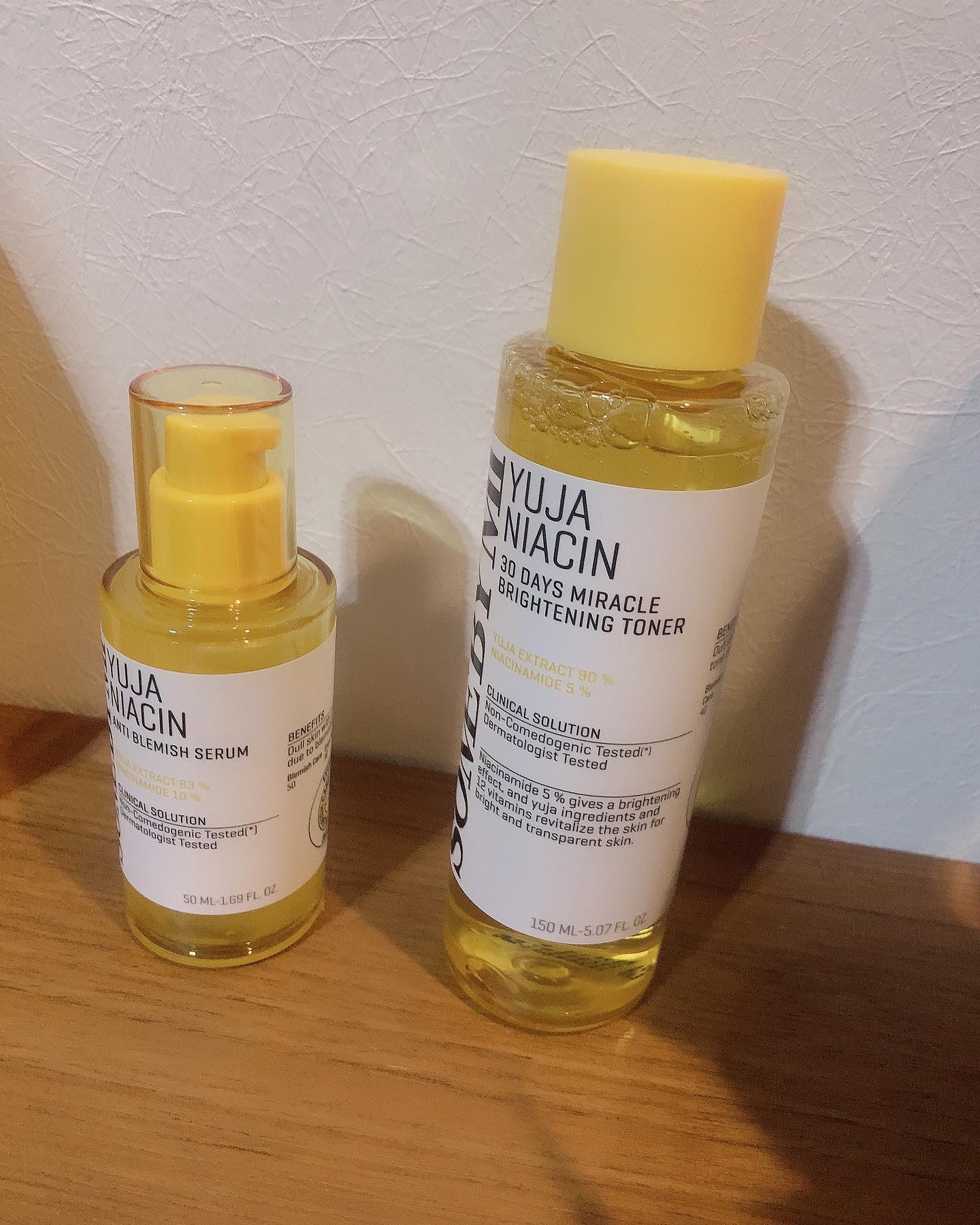 ユズナイアシン30 デイズ ミラクルブライトニング トナー ユズナイアシン30 デイズ ミラクルブライトニング トナー/SOME BY MI/化粧水を使ったクチコミ（3枚目）