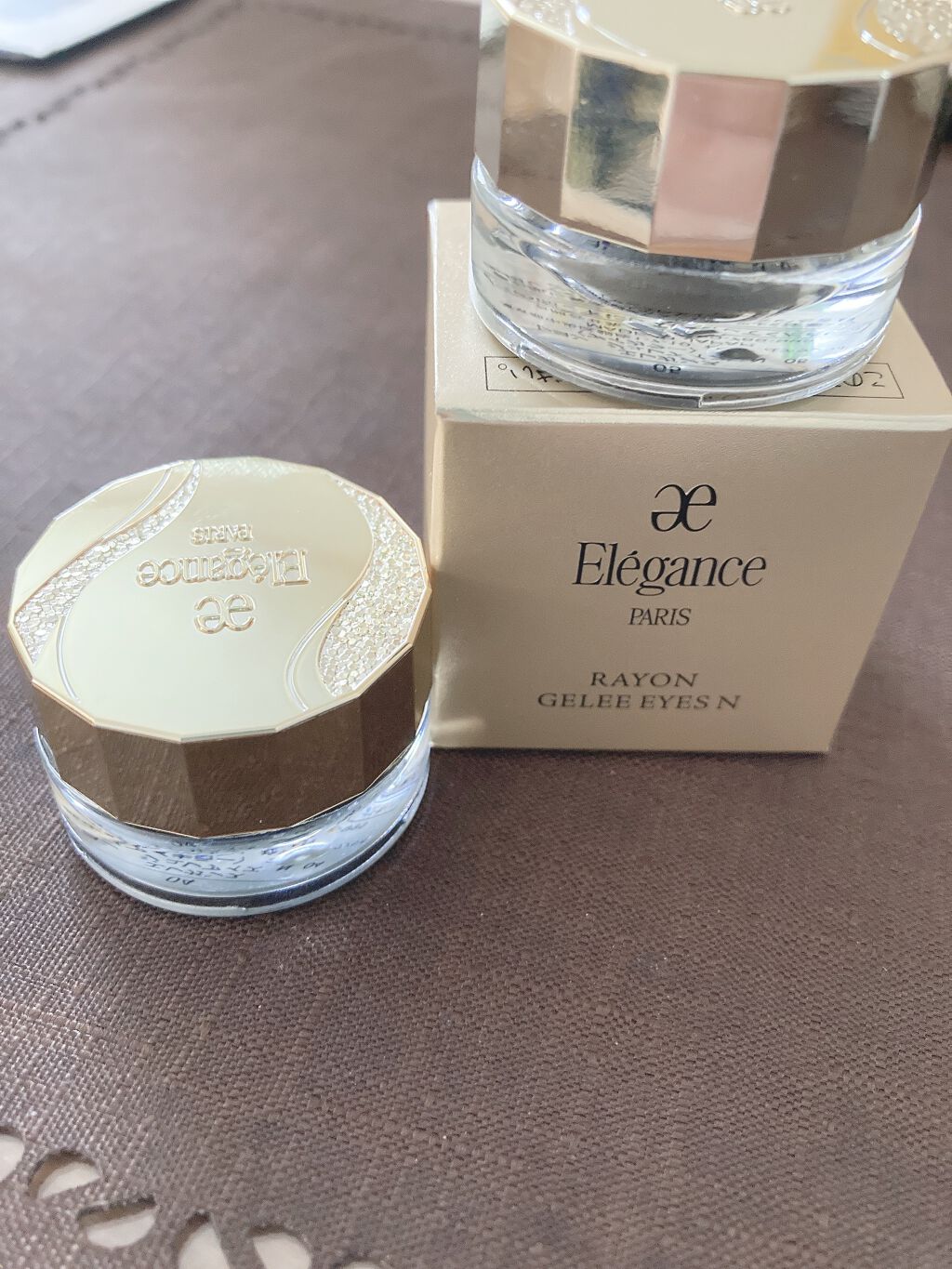 レヨン ジュレアイズ N/Elégance/ジェル・クリームアイシャドウを使ったクチコミ(1枚目)