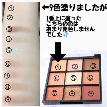 UR GLAM　BLOOMING EYE COLOR PALETTE/U R GLAM/アイシャドウパレットを使ったクチコミ（3枚目）