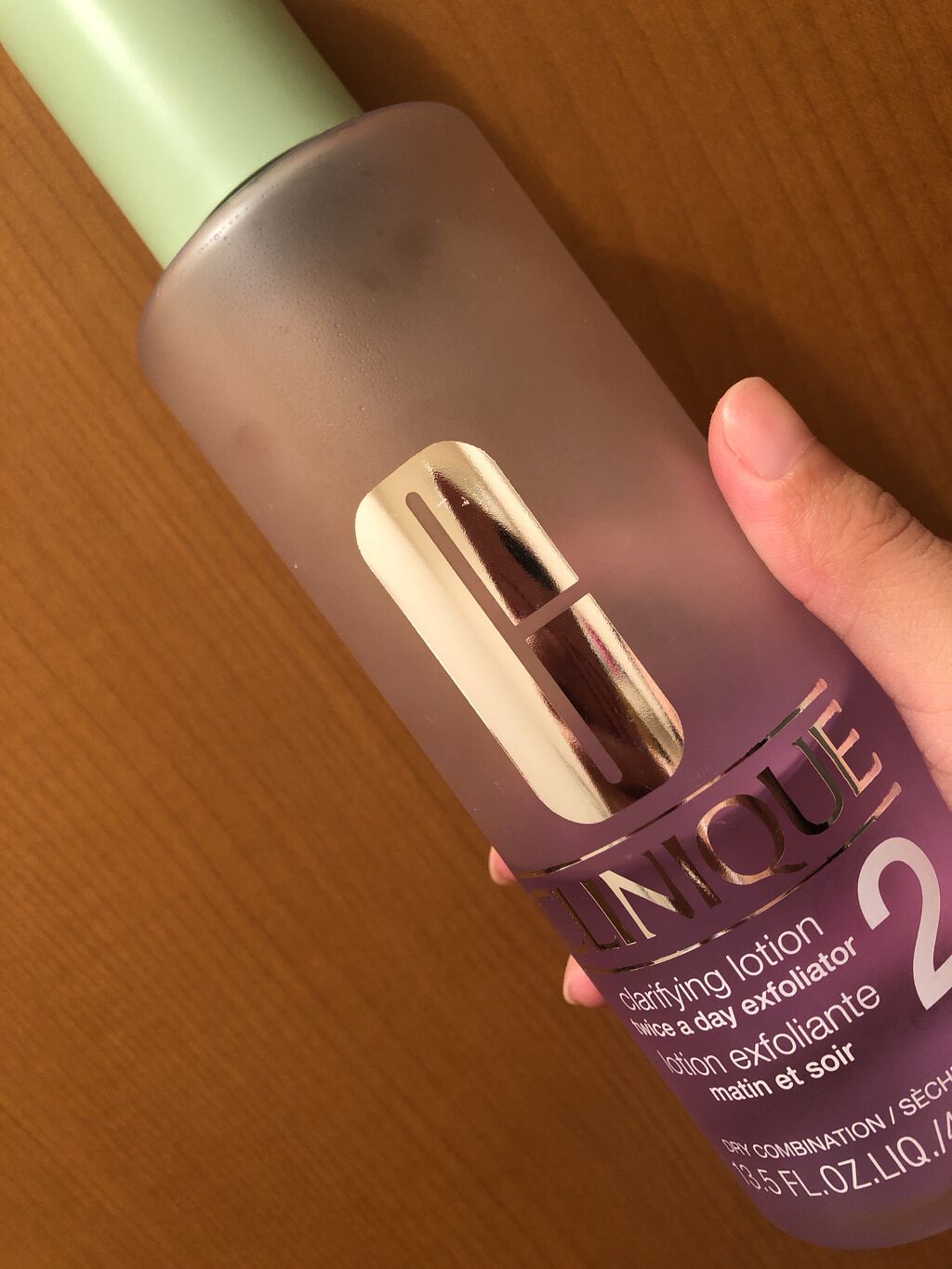 クラリファイング ローション 2/CLINIQUE/拭き取り化粧水を使ったクチコミ（1枚目）