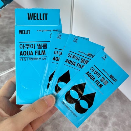 AQUA FILM/WELLIT/美容サプリメントを使ったクチコミ(6枚目)