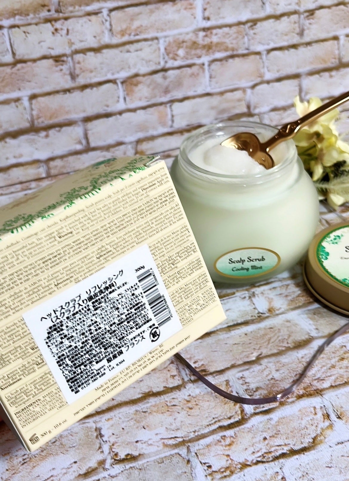 ヘッドスクラブ リフレッシング(ミント)/SABON/ヘッドスクラブを使ったクチコミ(3枚目)