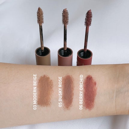 ハンオールブロウカラ/rom&nd/眉マスカラを使ったクチコミ(4枚目)