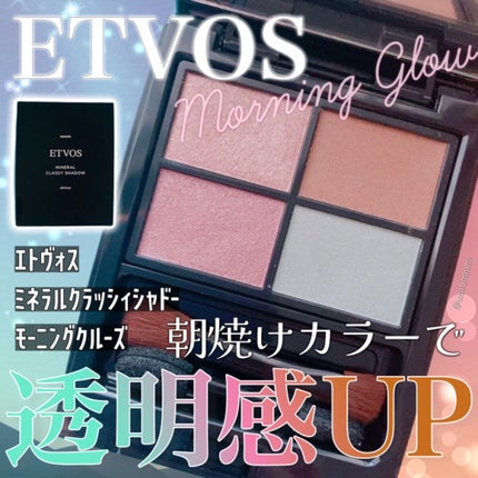 ミネラルクラッシィシャドー/エトヴォス/アイシャドウパレットを使ったクチコミ(1枚目)