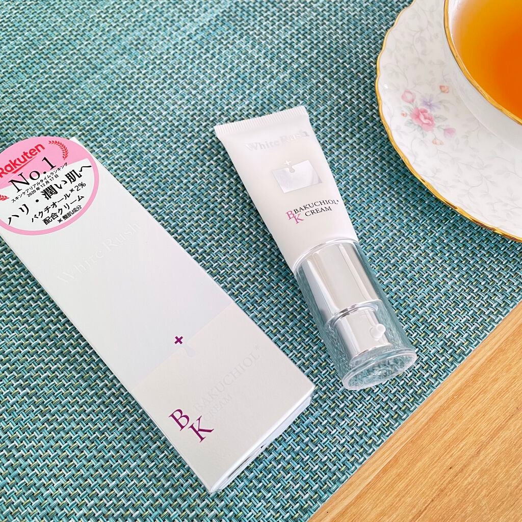 バクシア モイスチャーアップクリーム/White Rush/フェイスクリームを使ったクチコミ(1枚目)