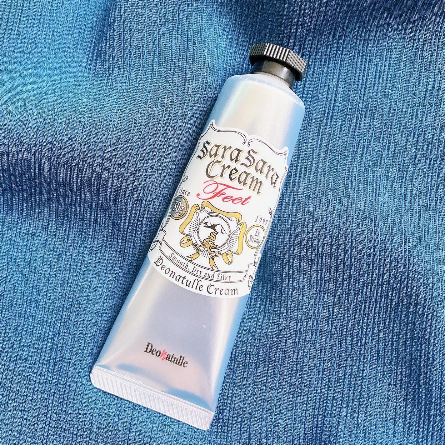 薬用足指さらさらクリーム/デオナチュレ/デオドラント・制汗剤を使ったクチコミ(2枚目)