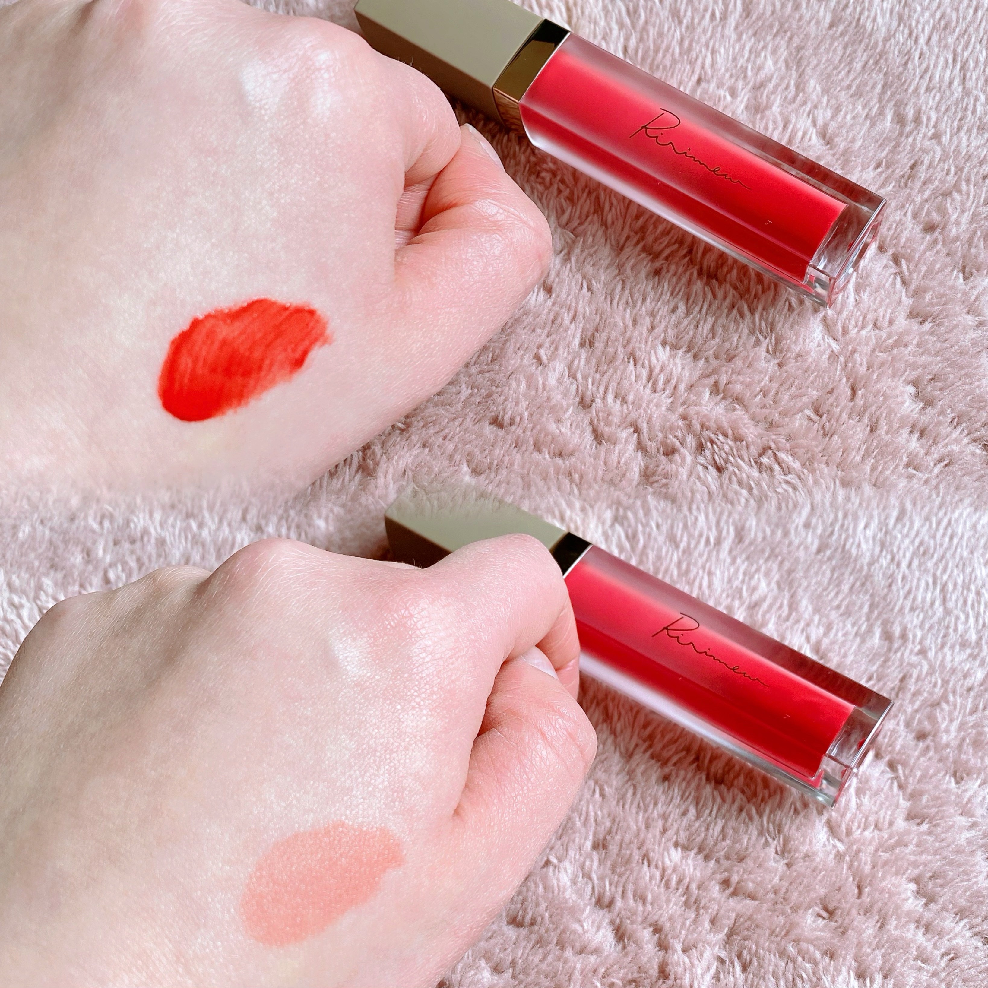 ミューテッドシアーティント/Ririmew/リップティントを使ったクチコミ（3枚目）