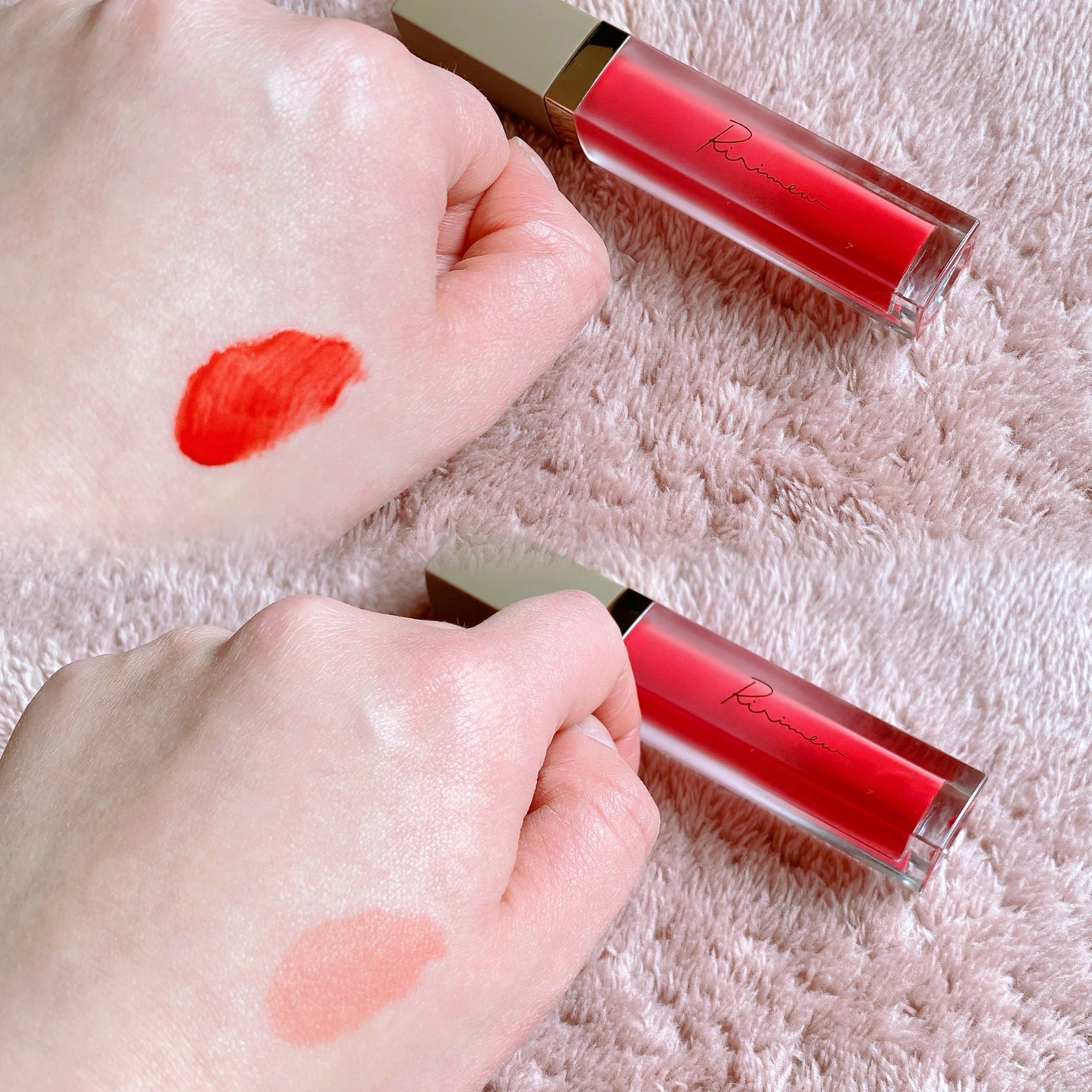 ミューテッドシアーティント/Ririmew/リップティントを使ったクチコミ(3枚目)