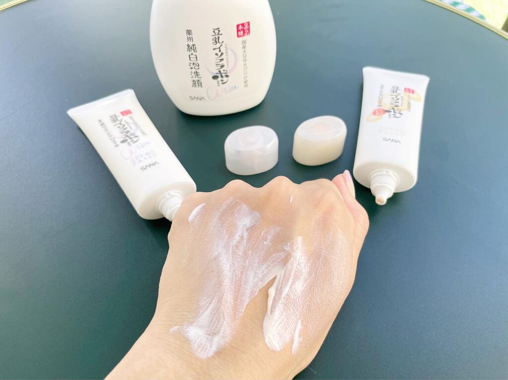 薬用美白スキンケアUV下地/なめらか本舗/化粧下地を使ったクチコミ（3枚目）