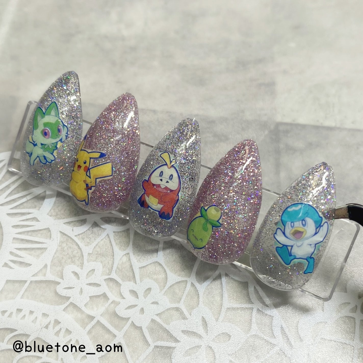 フラッシュパウダー/NAILTOWN/ネイル用品を使ったクチコミ(3枚目)