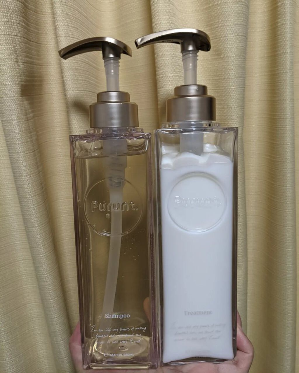 プルント モイストリッチ美容液シャンプー／モイストリッチリペア美容液トリートメント/Purunt./市販シャンプーを使ったクチコミ（1枚目）