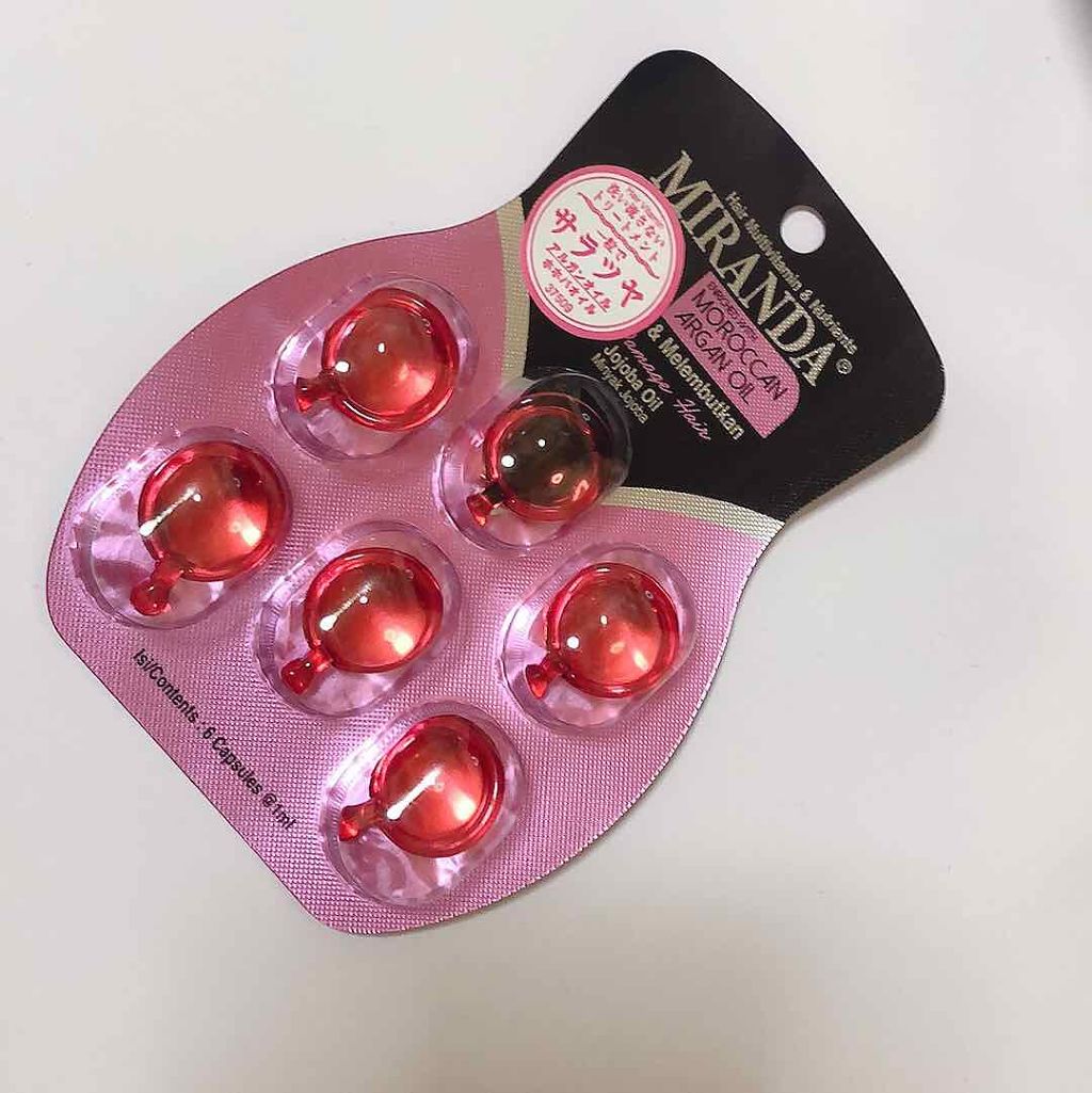 ヘアビタミン デイリーケアヘアオイル/MIRANDA/ヘアオイルを使ったクチコミ（1枚目）