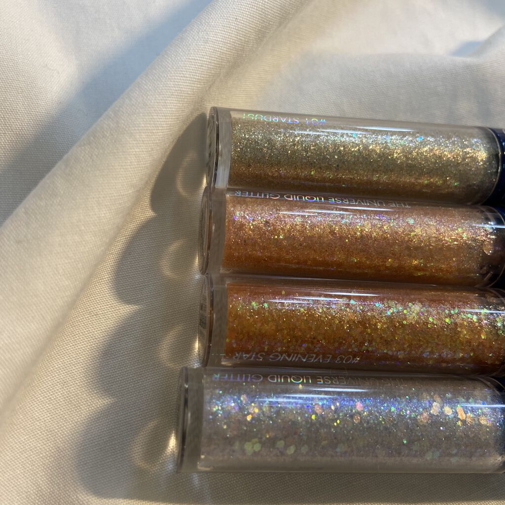 リキッド グリッター シャドウ/rom&nd/グリッターを使ったクチコミ（2枚目）