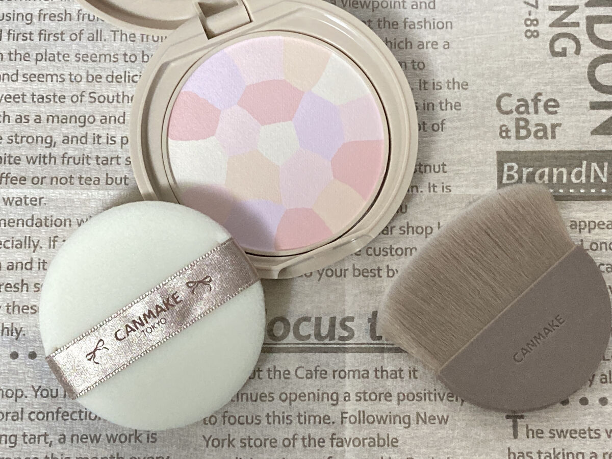 マシュマロフィニッシュパウダー　～Abloom～/キャンメイク/プレストパウダーを使ったクチコミ（2枚目）