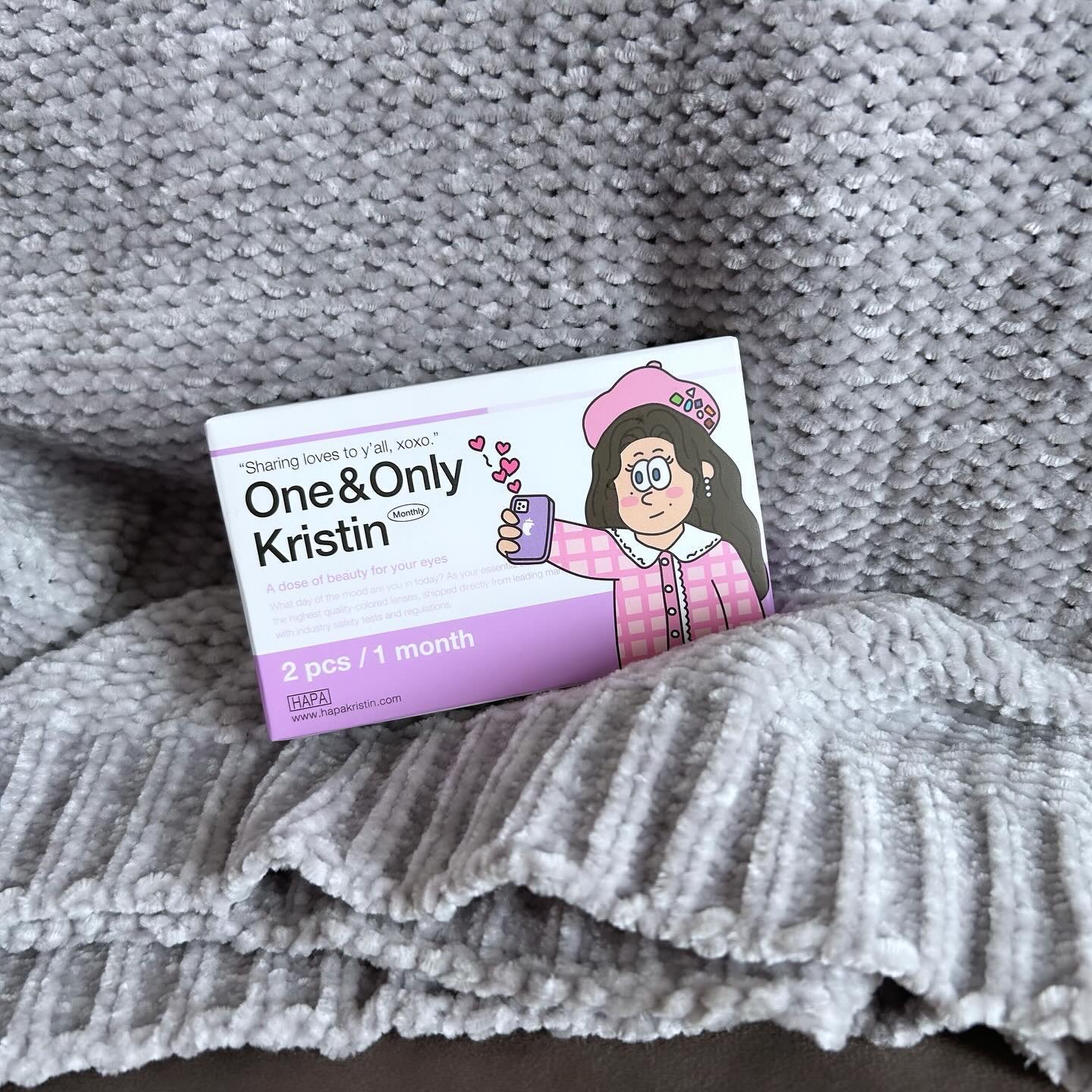 One & Only Kristin/Hapa kristin/カラーコンタクトレンズを使ったクチコミ（2枚目）