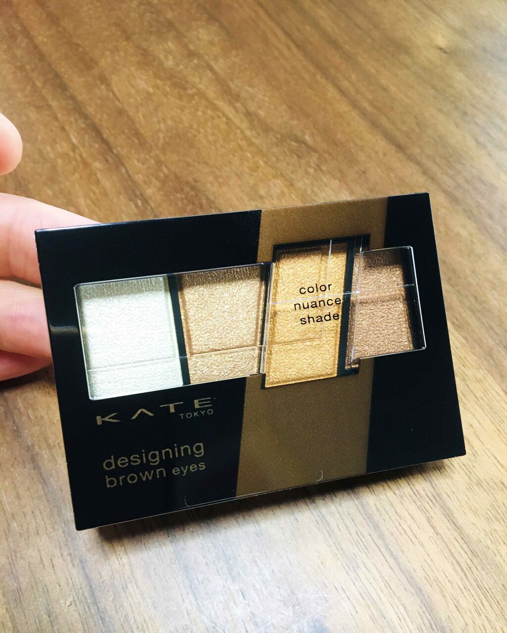 デザイニングブラウンアイズ/KATE/アイシャドウパレットを使ったクチコミ（1枚目）