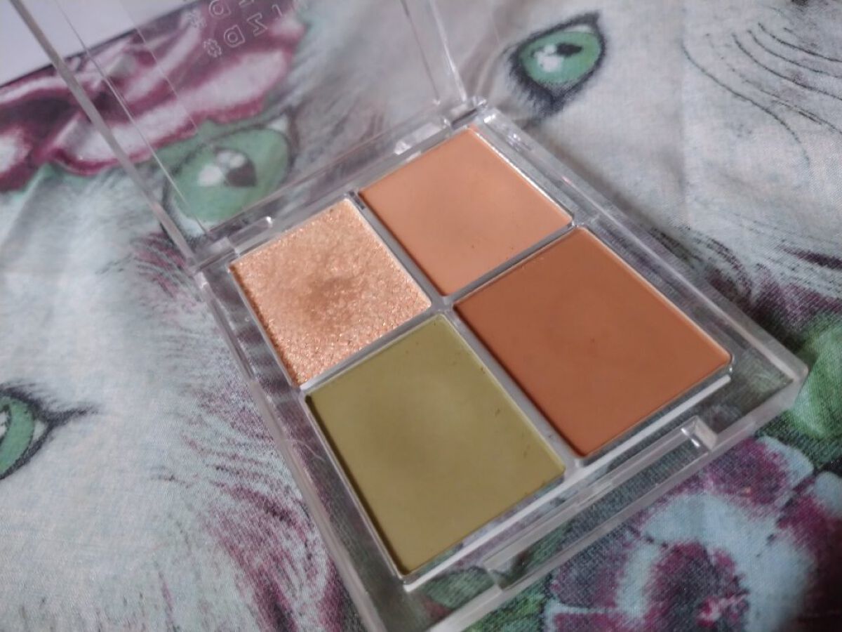 4色アイシャドウパレット 08 エメピスターシュ/aZTK/アイシャドウパレットを使ったクチコミ（1枚目）