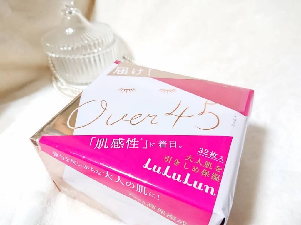 ルルルンOVER45 カメリアピンク（モイスト）/ルルルン/シートマスク・パックを使ったクチコミ（1枚目）