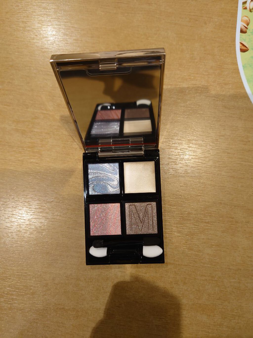 ドラマティックアイカラー (パウダー)/(クリーム)/マキアージュ/アイシャドウパレットを使ったクチコミ（1枚目）