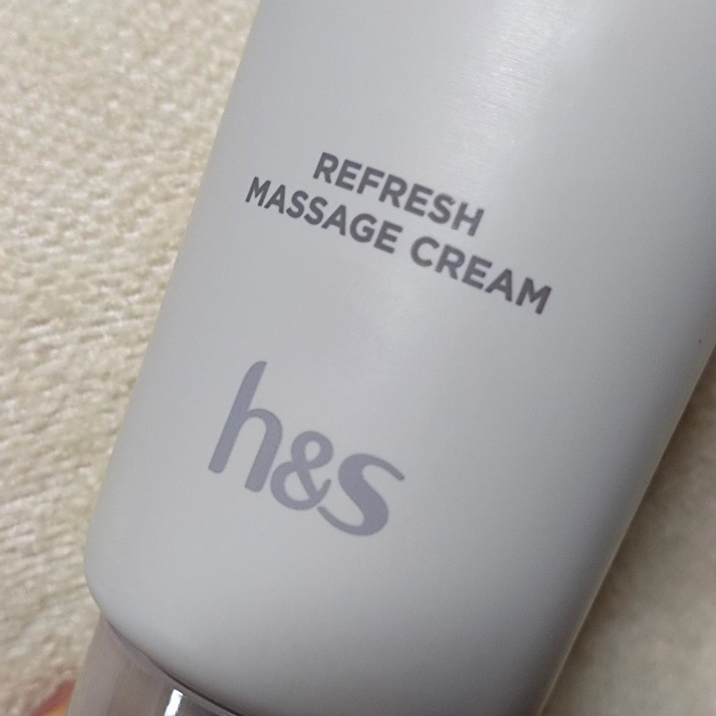 リフレッシュ マッサージクリーム/h&s/洗い流すヘアトリートメントを使ったクチコミ(3枚目)
