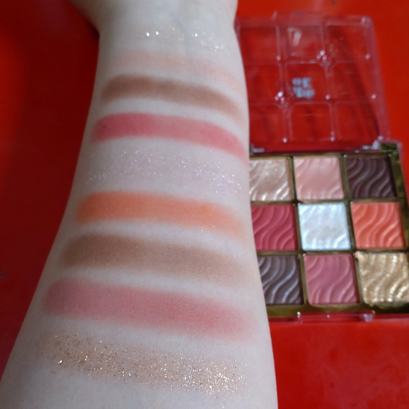 ソフトクレイビームアイシャドウパレット/AMIOK/ジェル・クリームアイシャドウを使ったクチコミ(7枚目)