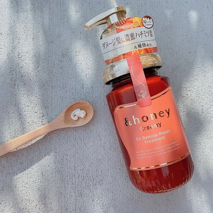 Creamy EXダメージリペアシャンプー1.0/ヘアトリートメント2.0/&honey/市販シャンプーを使ったクチコミ(3枚目)