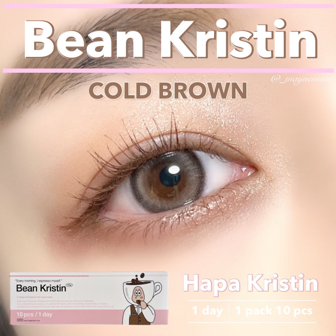 Bean Kristin 1month/Hapa kristin/１ヶ月（１MONTH）カラコンを使ったクチコミ（1枚目）