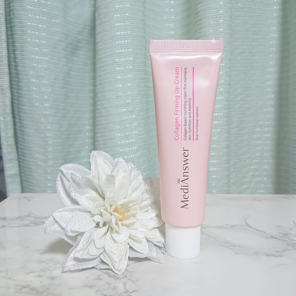 メディアンサー コラーゲンファーミングアップクリーム/ABOUT ME/フェイスクリームを使ったクチコミ（1枚目）