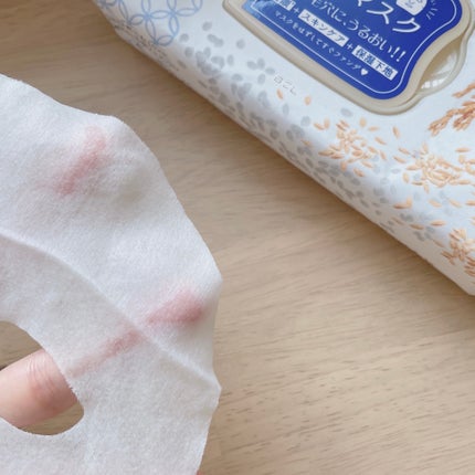 目ざまシート ふっくら和素材のもっちりタイプ/サボリーノ/シートマスク・パックを使ったクチコミ(6枚目)