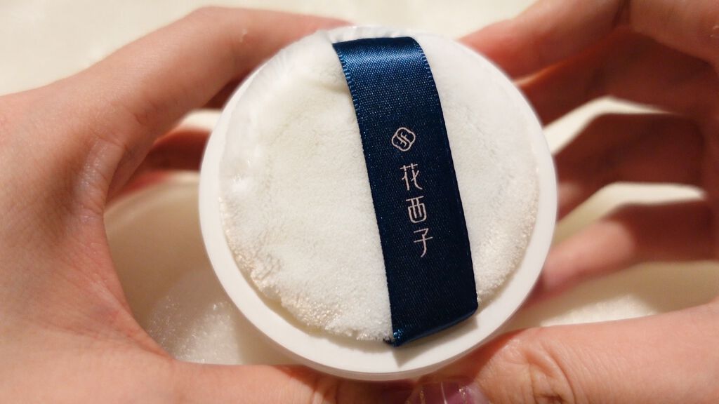 玉女桃花 エアフェイスパウダー/花西子/ルースパウダーを使ったクチコミ（3枚目）