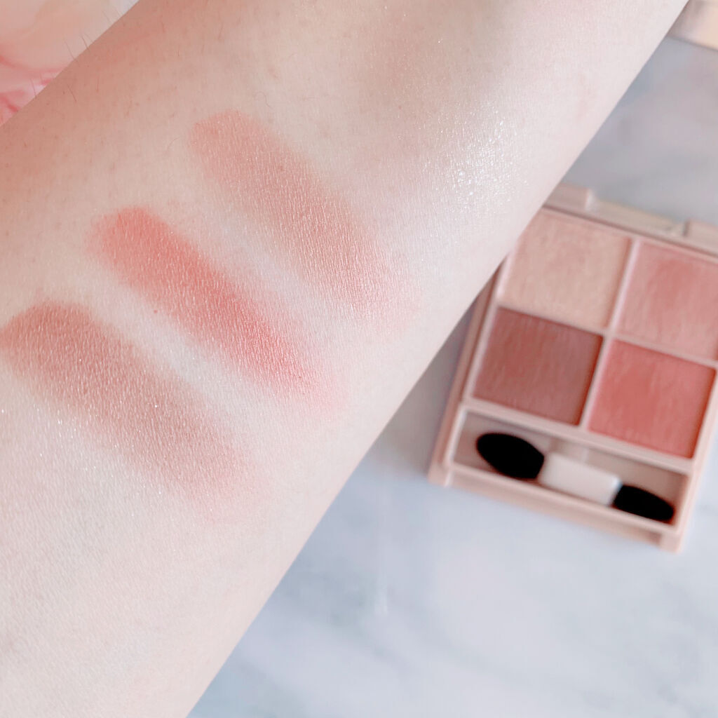 シルキースフレアイズ（マットタイプ）/キャンメイク/アイシャドウパレットを使ったクチコミ（3枚目）