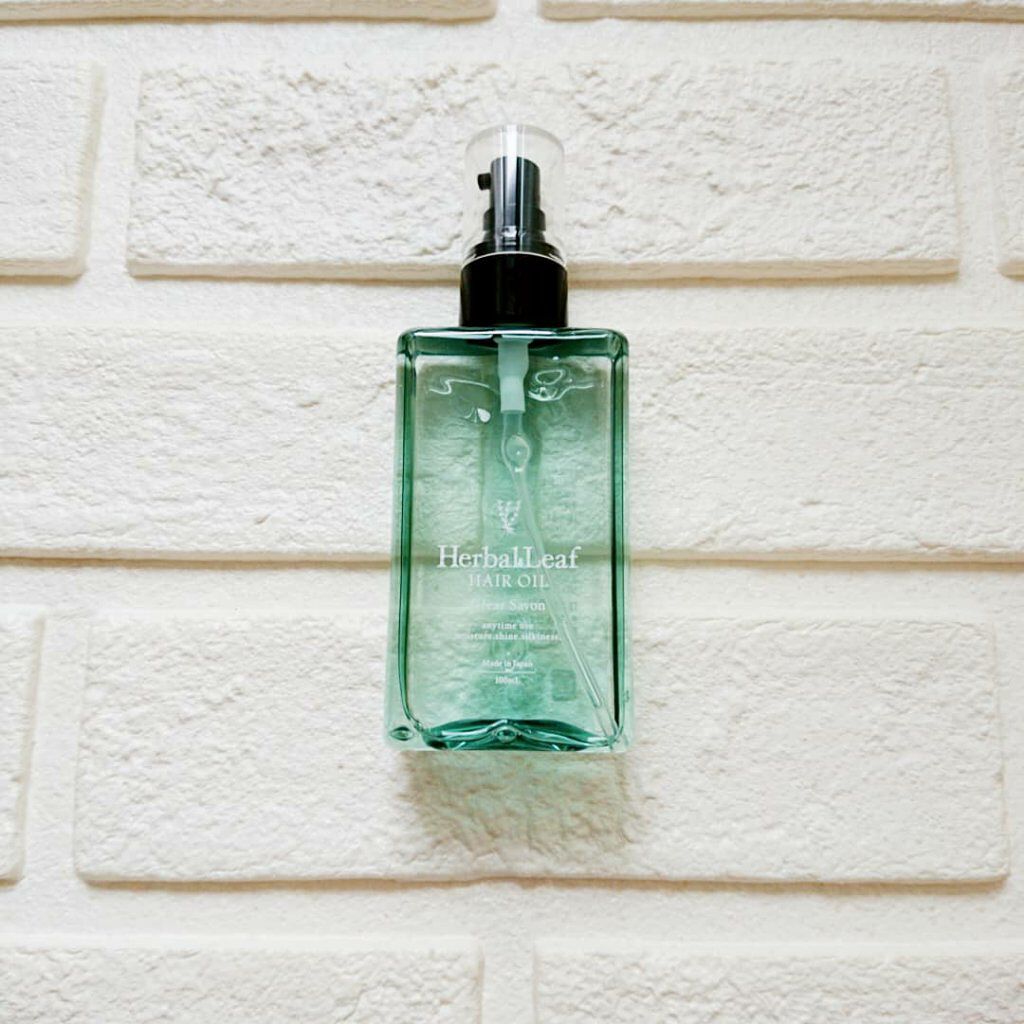 オーガニックヘアオイル クリアサボンの香り/ハーバルリーフ/アウトバストリートメントを使ったクチコミ（1枚目）