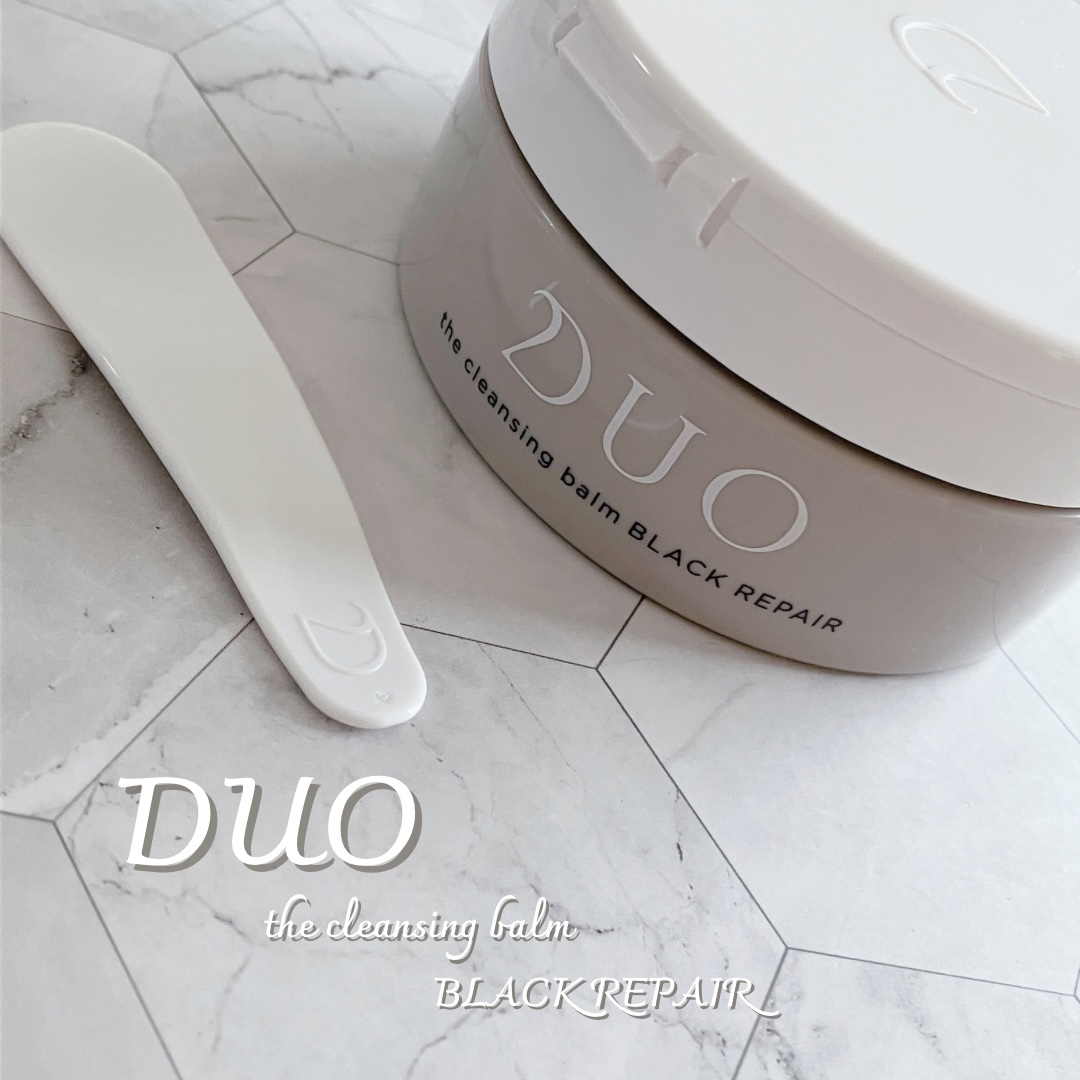 デュオ ザ クレンジングバーム ブラックリペア /DUO/クレンジングバームを使ったクチコミ（1枚目）