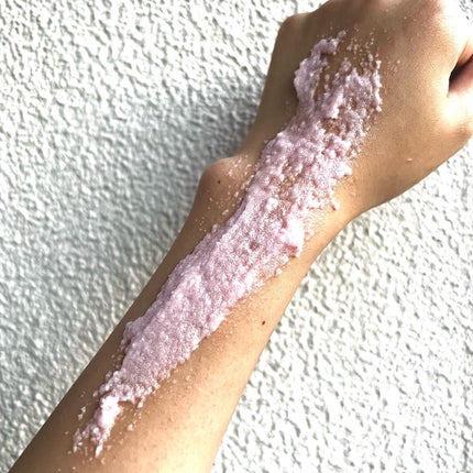 Q+Me スウィート ボム タラソ スクラブ/AGARISM/バスト・ヒップケアを使ったクチコミ(3枚目)