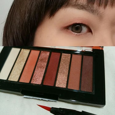 shu uemura カリグラフィック アイライナーＮ カートリッジのクチコミ「#今日のメイク

レブロン、もう1種類買っております。

オレンジとレッド系など入ってます。
.....」（2枚目）