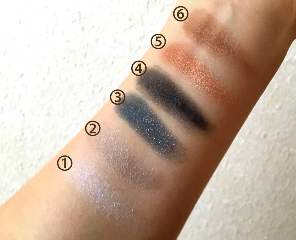 ミステリアスフォースアイズ/コフレドール/アイシャドウパレットを使ったクチコミ(2枚目)