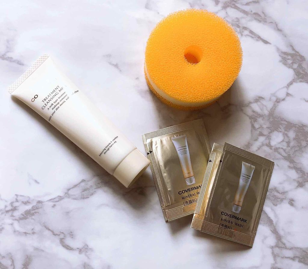 トリートメント クレンジング ミルク/COVERMARK/ミルククレンジングを使ったクチコミ（1枚目）