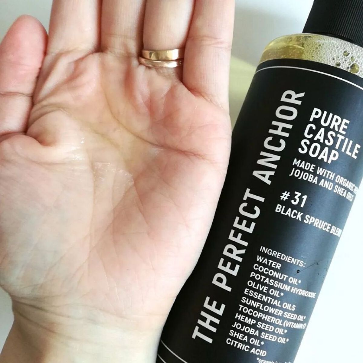 ザ・パーフェクトアンカー ブラックスプルースブレンド #31/THE PERFECT ANCHOR/ボディソープを使ったクチコミ(3枚目)