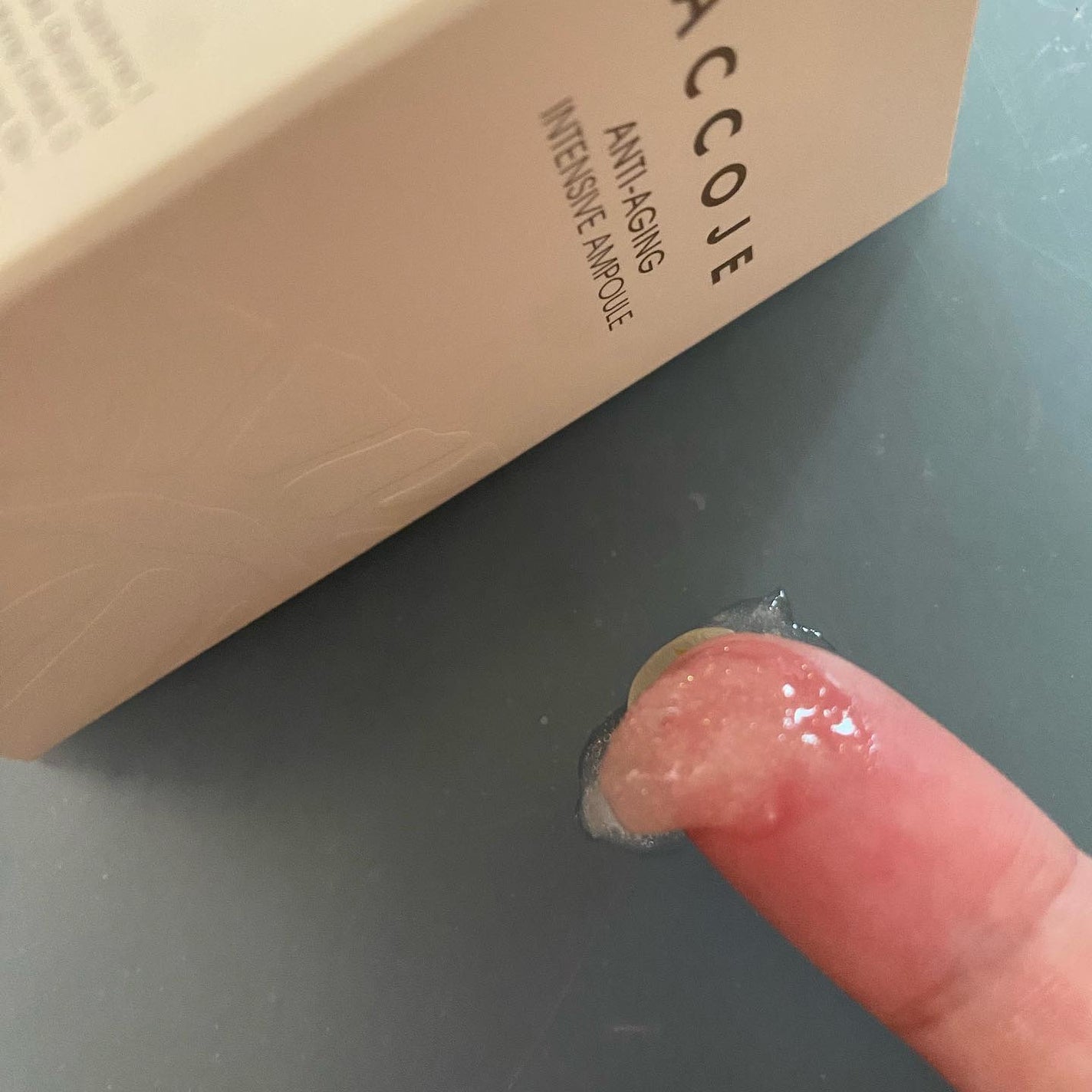 アンチエイジング インテンシブアンプル/ACCOJE/美容液を使ったクチコミ(3枚目)