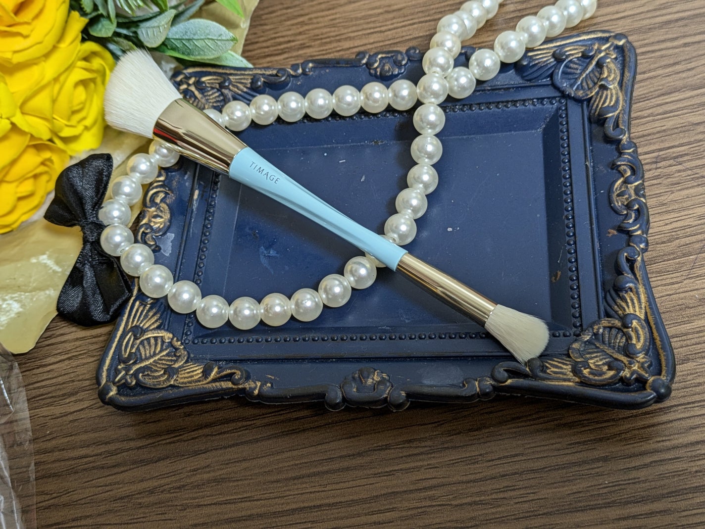 ハイライトシェーディングパレット/TIMAGE/パウダーハイライトを使ったクチコミ(5枚目)