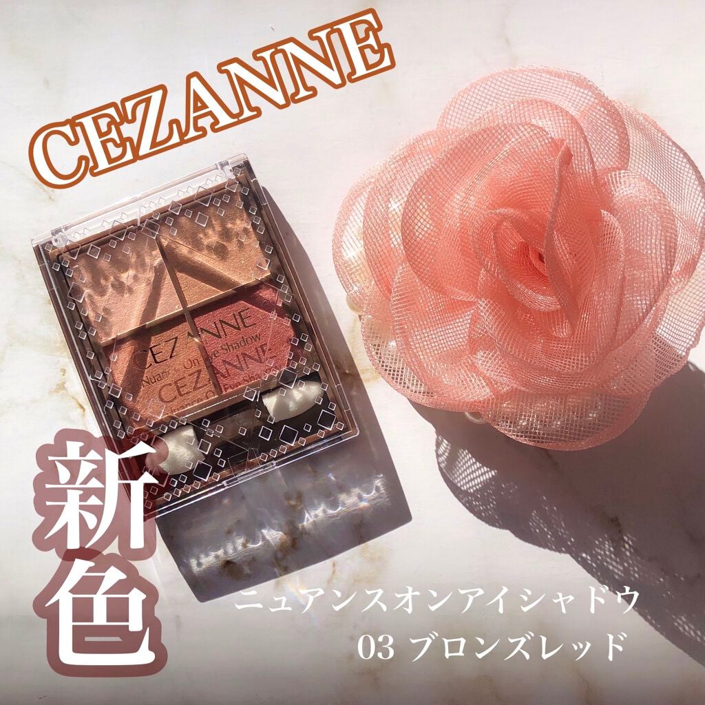 ニュアンスオンアイシャドウ/CEZANNE/アイシャドウパレットを使ったクチコミ(1枚目)