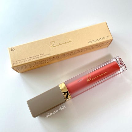 ミューテッドシアーティント/Ririmew/リップティントを使ったクチコミ(1枚目)