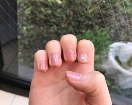 gene TOKYO ネイル ラベンダーダズル/DAISO/マニキュアを使ったクチコミ(3枚目)