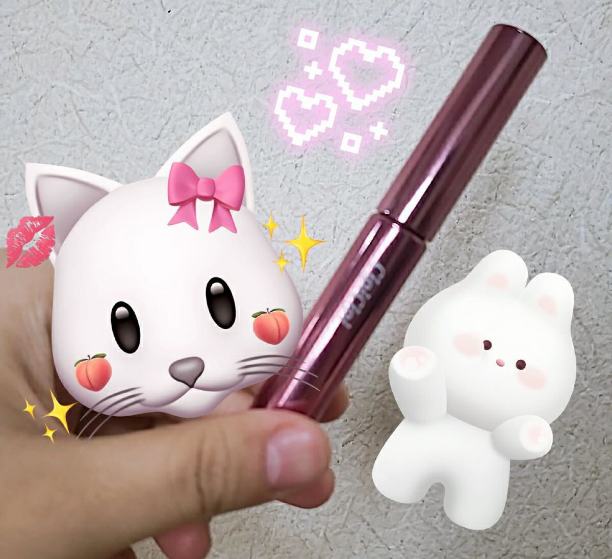 ラッシュフルール 03 ダスティストロベリー/CipiCipi/マスカラを使ったクチコミ（1枚目）