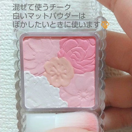 マットフルールチークス/キャンメイク/パウダーチークを使ったクチコミ(2枚目)